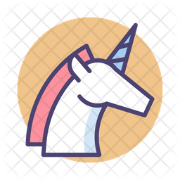 Download Free Unicorn Icon Of Colored Outline Style Available In Svg Png Eps Ai Icon Fonts