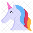Unicorn Horned Horse Animal Icon