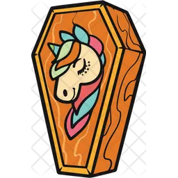 Unicorn Coffin  Icon