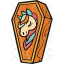 Unicorn Coffin Icon