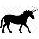 Unicornio Animal Griego Icono