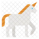 Fantasia Unicornio Inicio Icono