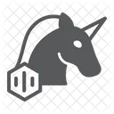 Unicornio Nft Unico Icono
