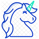 Unicornio Fantasia Caballo Icono