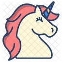 Unicornio Fantasia Caballo Icono