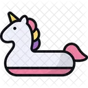 Unicornio Vacaciones Pony Icono