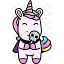 Unicornio Bruja Caramelo Icono