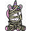 Unicornio Momia Vendaje Icono