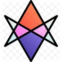 Star Unicursal Hexagram Alchemy Icon