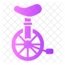 Unicycle Juggling Wheel Icon