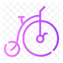Unicycle Vehicle Transportation Icon