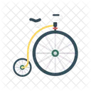 Unicycle Circus Bike Icon