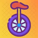 Unicycle Monocycle One Wheel Cycle Icon