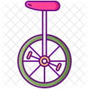 Unicycle Mono Cycle One Wheel Cycle Icon