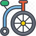 Clown Cycle Bike Icon