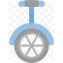 Unicycle Wheel Balance Icon