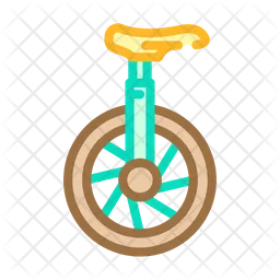 Unicycle  Icon