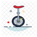 Unicycle Circus Cycle Icon