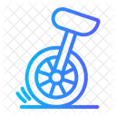 Unicycle Bycle Cycle Icon