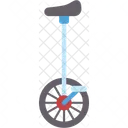 Unicycle Monocycle Circus Cycle Icon