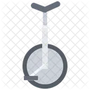 Unicycle Monocycle Circus Cycle Icon