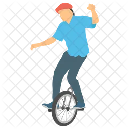Unicyclist  Icon