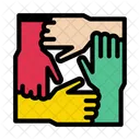 Trabajo En Equipo Solucion Grupo Icono