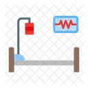 Unidad De Cuidados Intensivos Atencion Medica Emergencia Icono