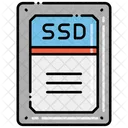 Unidad De Disco Ssd Icono