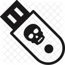 Unidad Infectada Malware Usb Antivirus Usb Icono