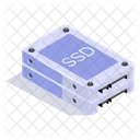 SSD Unidad Memoria Icono