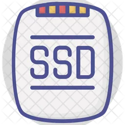 Unidad ssd  Icono