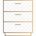 Unidade De Gaveta Gaveta Gaveta Armario Ícone