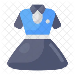 Uniform Frock  Icon