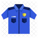 Uniforme De Police Policier Officier Icône