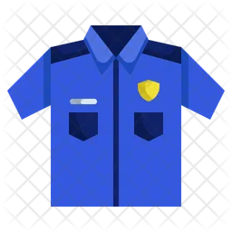 Uniforme de police  Icône