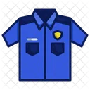 Uniforme De Police Policier Officier Icône