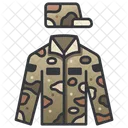 Soldado Uniforme Exercito Ícone