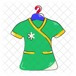 Uniforme médico  Ícone