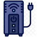 Uninterrupted Power Supply Wireless Wifi Icon