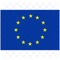 Unión Europea Flag Icono