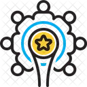 Union Unification League Organization Company Combination Merging Group Multi Color Icon
