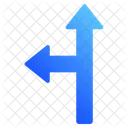 T Cruce Regulacion Senales De Trafico Icono