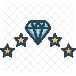 Unique Diamond  Icon