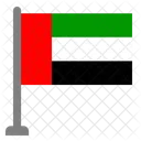 Flag Country United Emirates Arab Icon