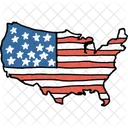 United States Map Icon