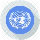 United Nation America Flag 아이콘
