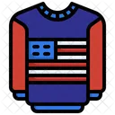 United States Tshirt Flags Icon