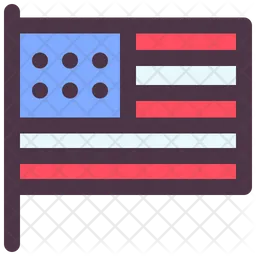 United States Flag  Icon