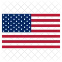 Flag Usa America Icon